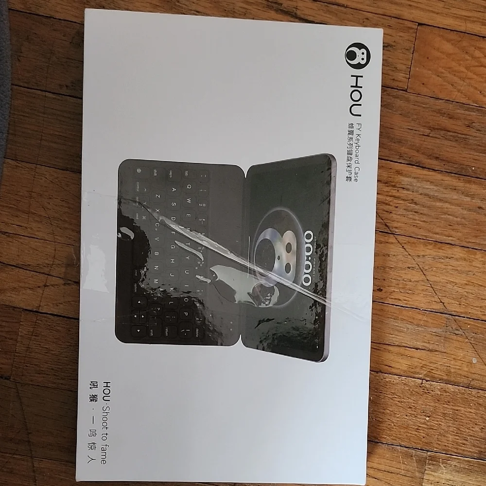 HOU White Tablet Keyboard Case